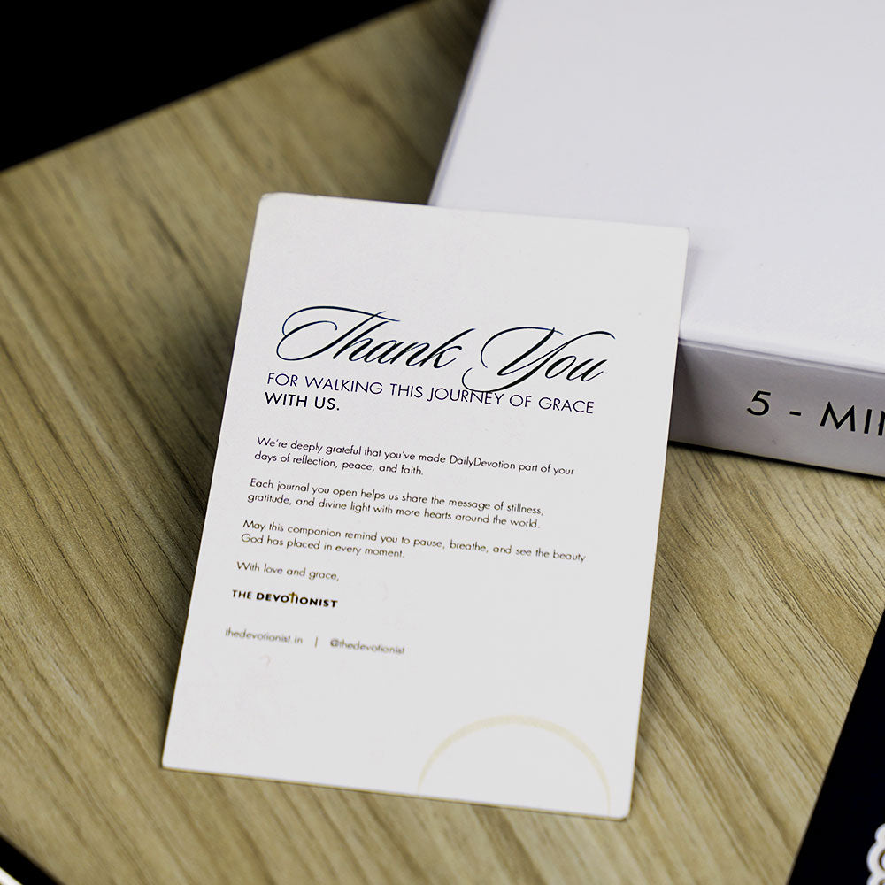 Daily Devotion 5-minute spiritual journal