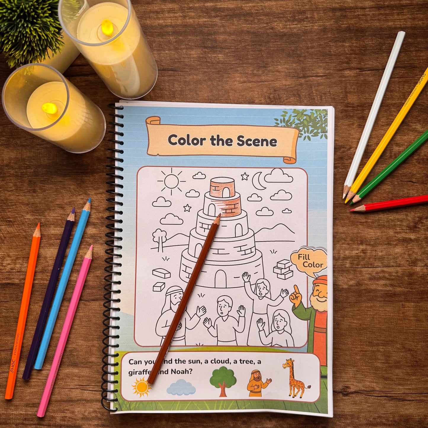 Bible learning activity book for children - THE DEVOTIONIST