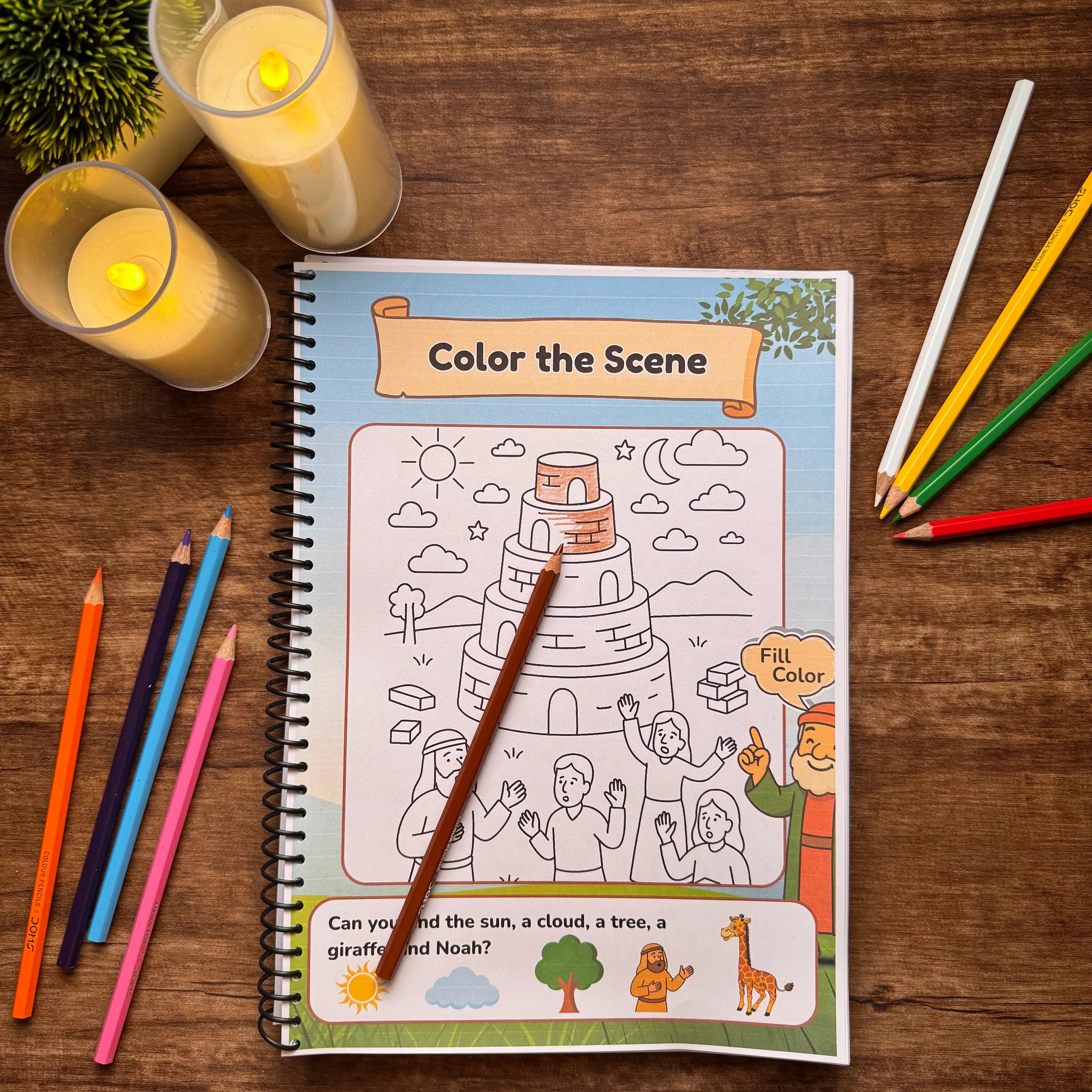 Bible learning activity book for children - THE DEVOTIONIST