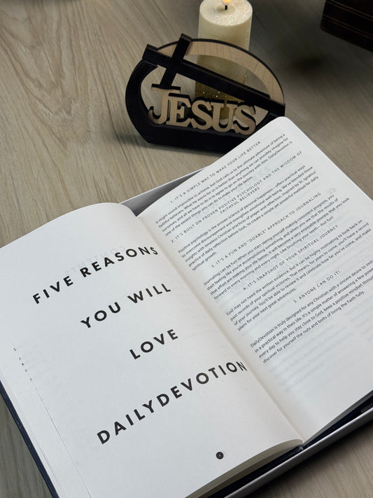 Daily Devotion 5-minute spiritual journal