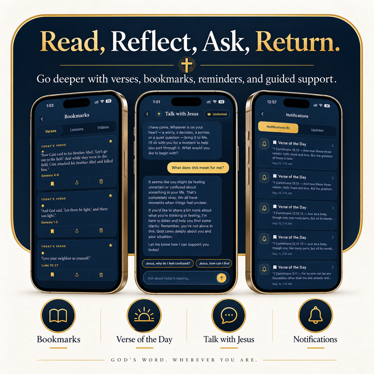 The Bible's One Big Story: Illustrated Bible Book with Companion App