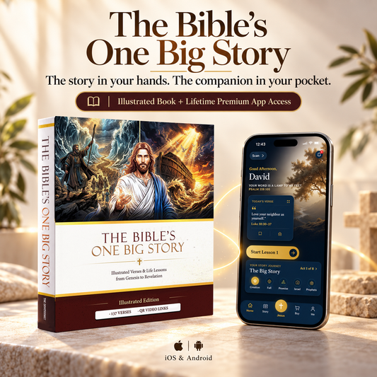 The Bible's One Big Story: Illustrated Bible Book with Companion App