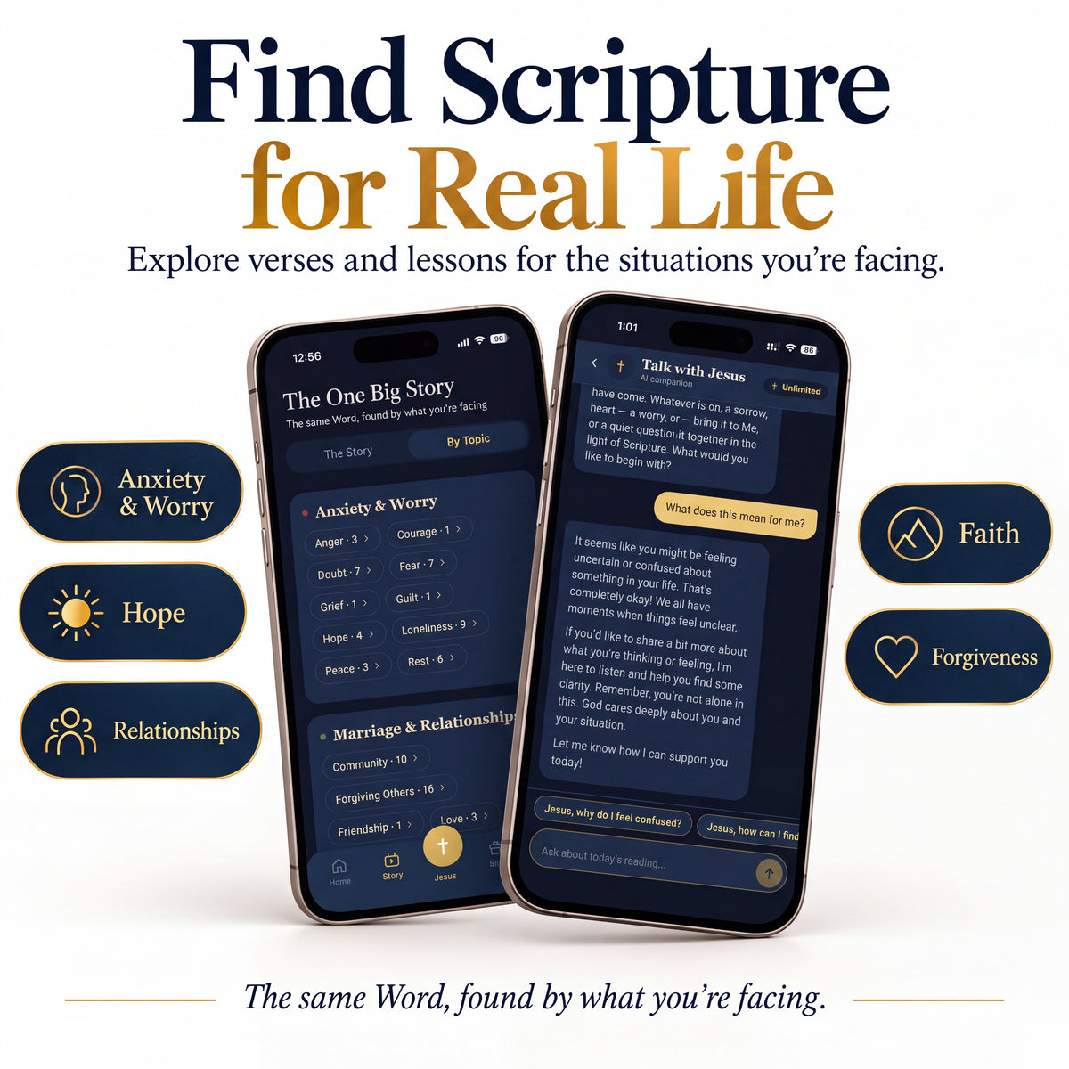 The Bible's One Big Story: Illustrated Bible Book with Companion App