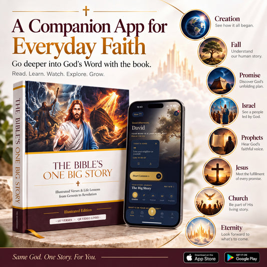 The Bible's One Big Story: Illustrated Bible Book with Companion App
