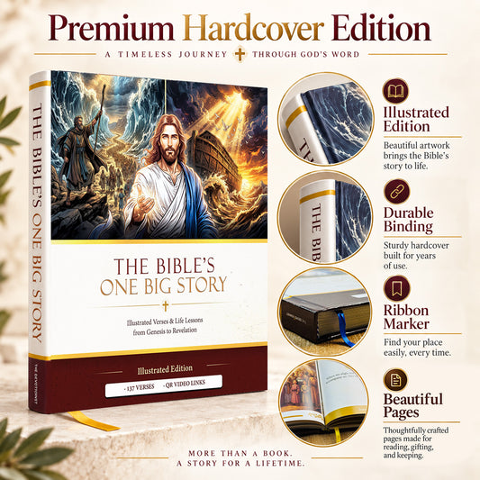 The Bible's One Big Story: Illustrated Bible Book with Companion App